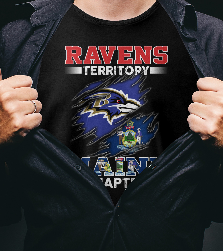 Ravens Territory Maine Chapter T-Shirt