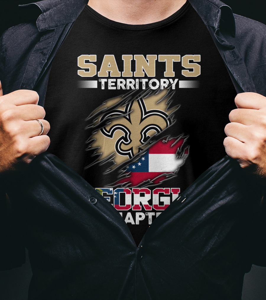 Saints Territory Georgia Chapter T-Shirt