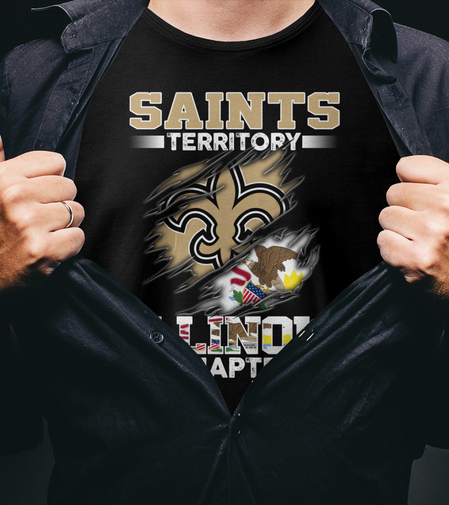 Saints Territory Illinois Chapter T-Shirt