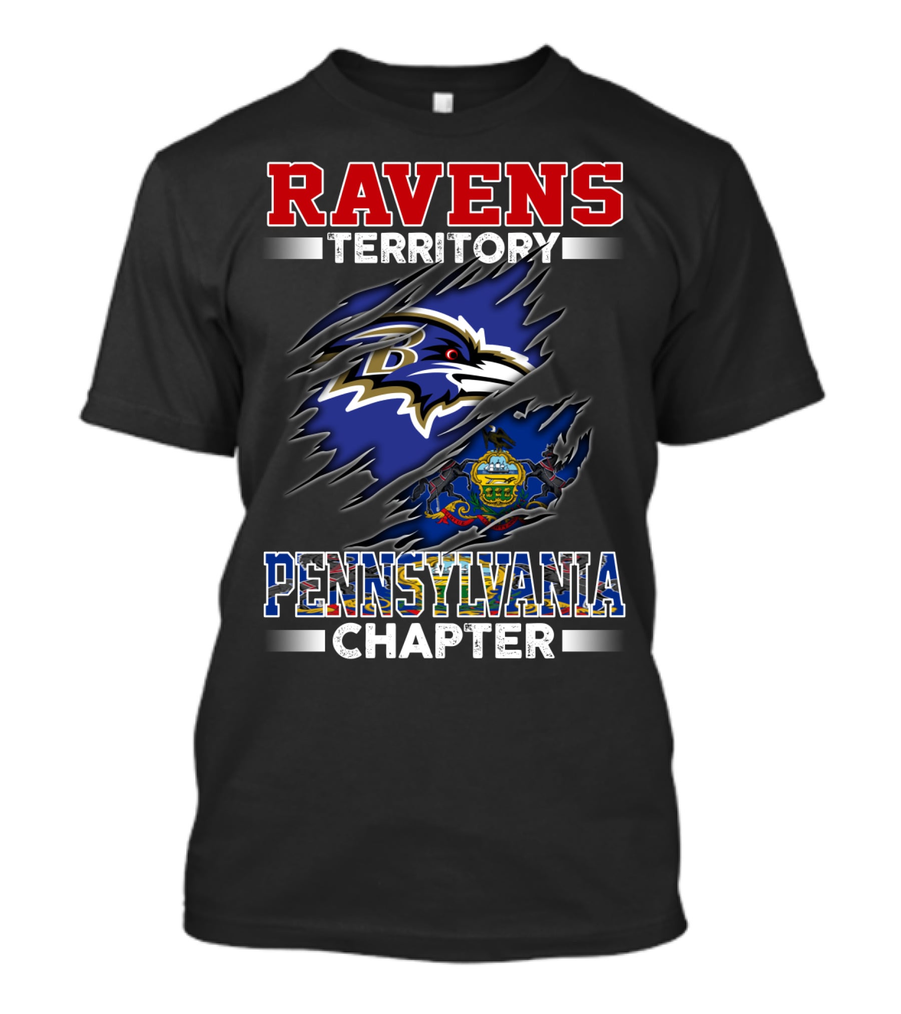 Ravens Territory Pennsylvania Chapter T-Shirt