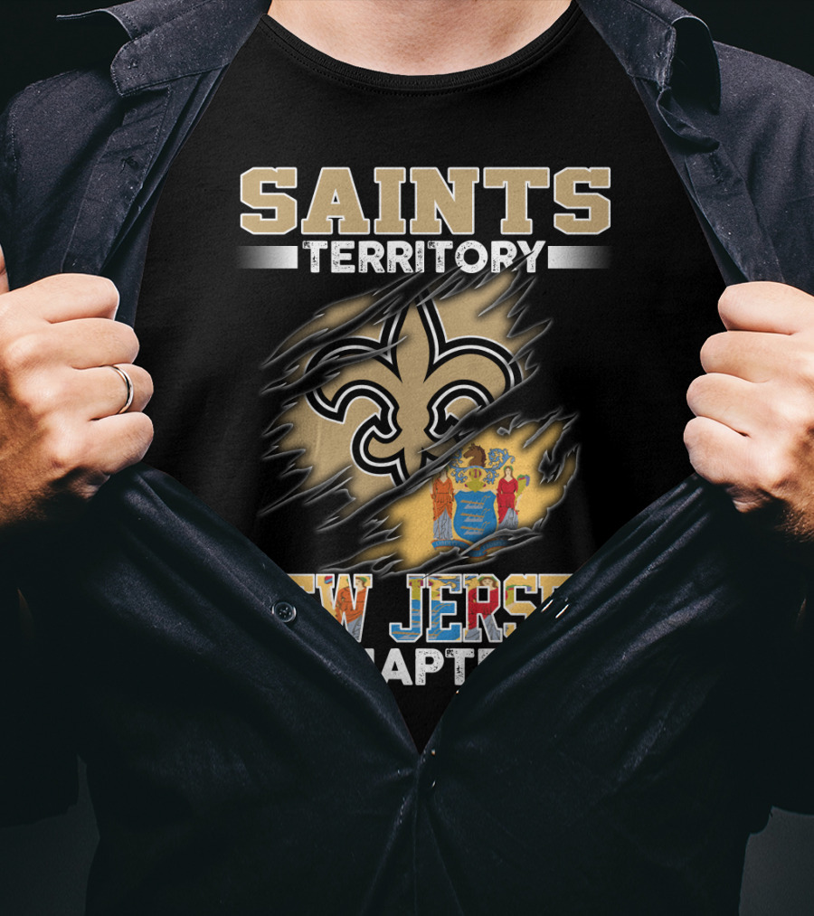 Saints Territory New Jersey Chapter T-Shirt