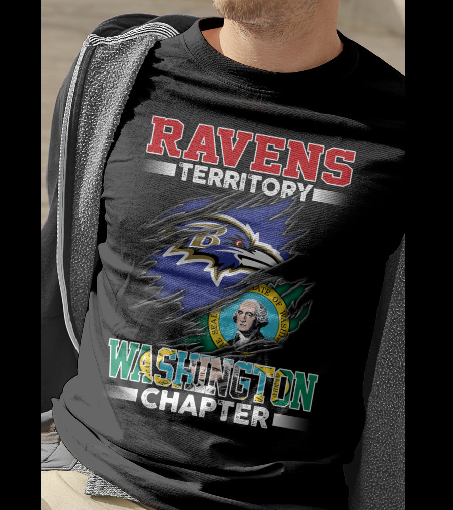 Ravens Territory Washington State Chapter T-Shirt