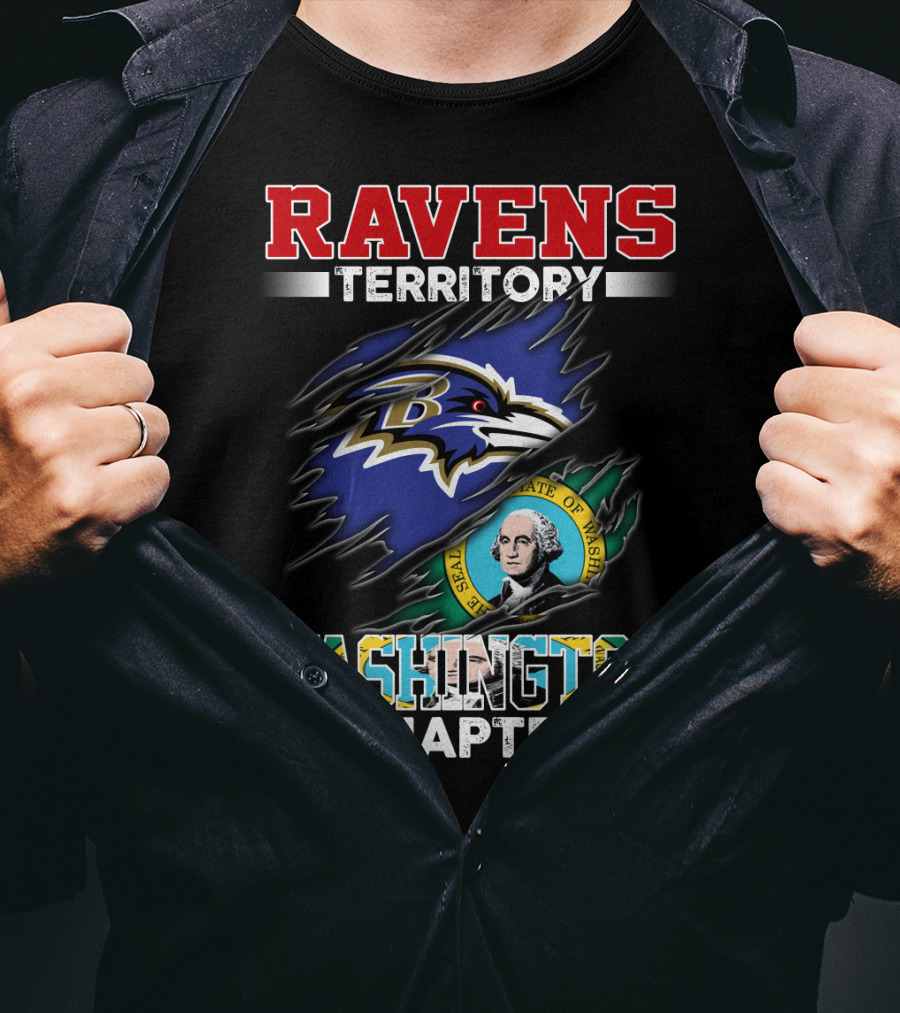 Ravens Territory Washington State Chapter T-Shirt