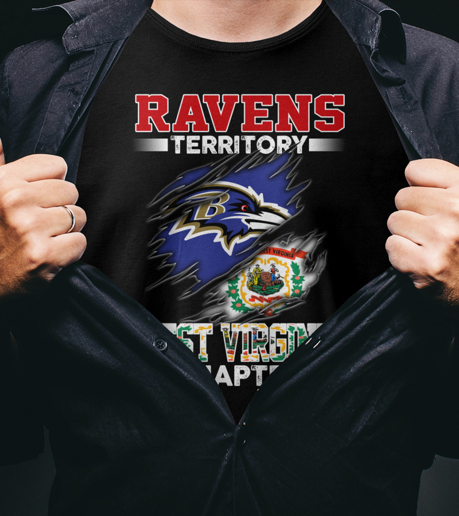 Ravens Territory West Virginia Chapter T-Shirt