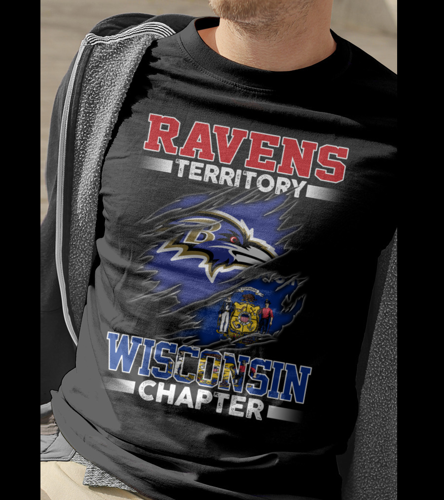 Ravens Territory Wisconsin Chapter T-Shirt