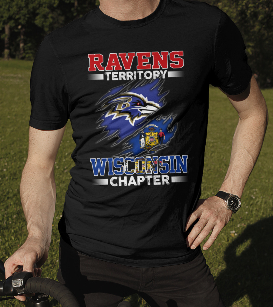 Ravens Territory Wisconsin Chapter T-Shirt