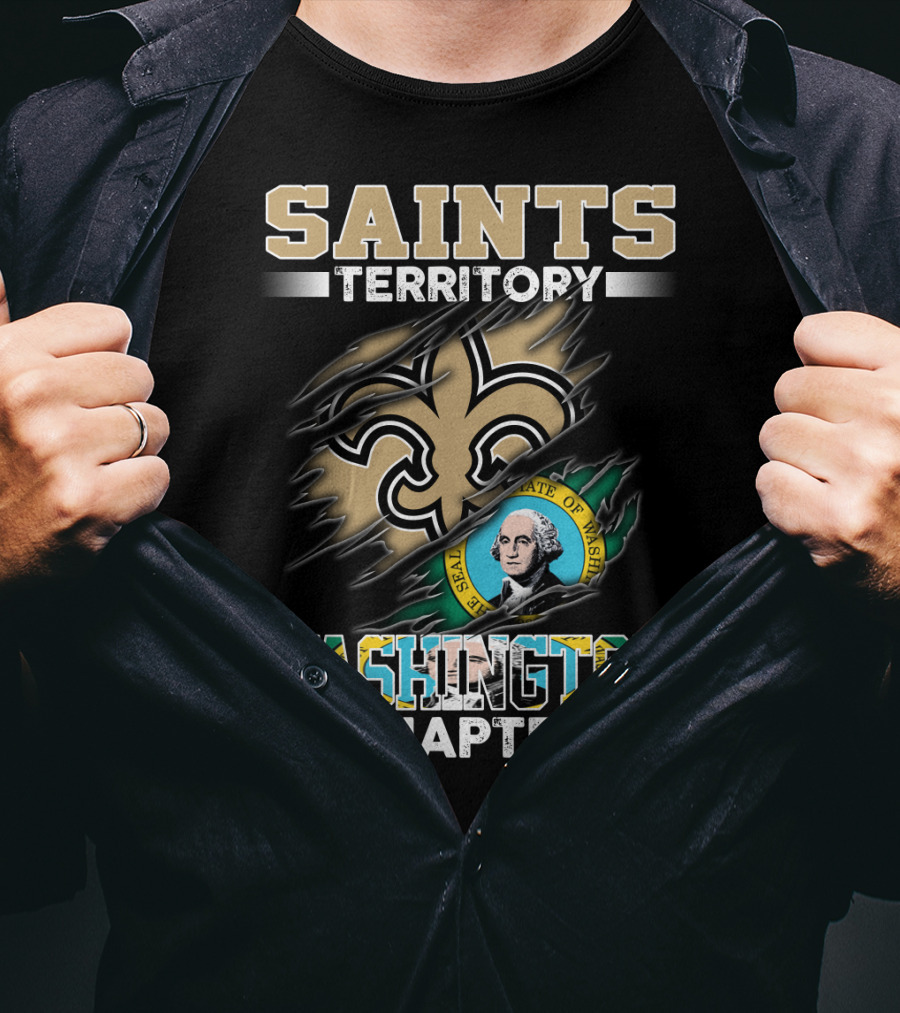 Saints Territory Washington Chapter T-Shirt