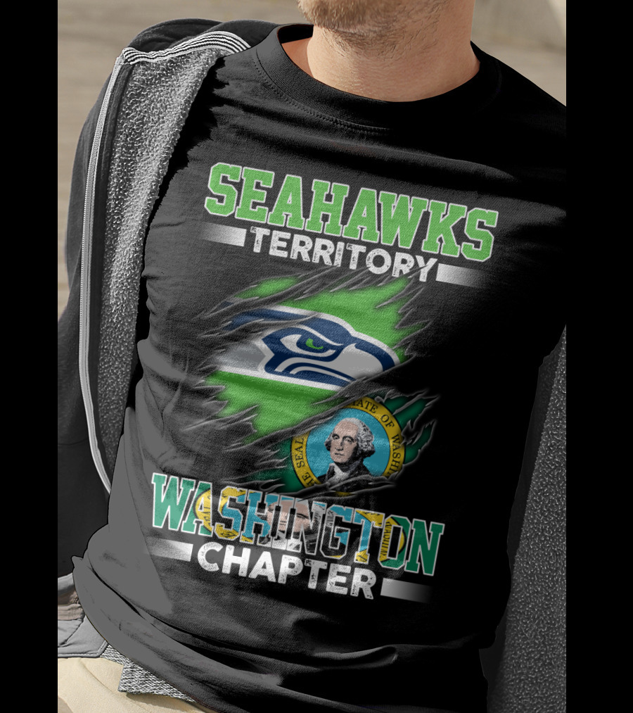 Seattle Seahawks Territory Washington Chapter T-Shirt