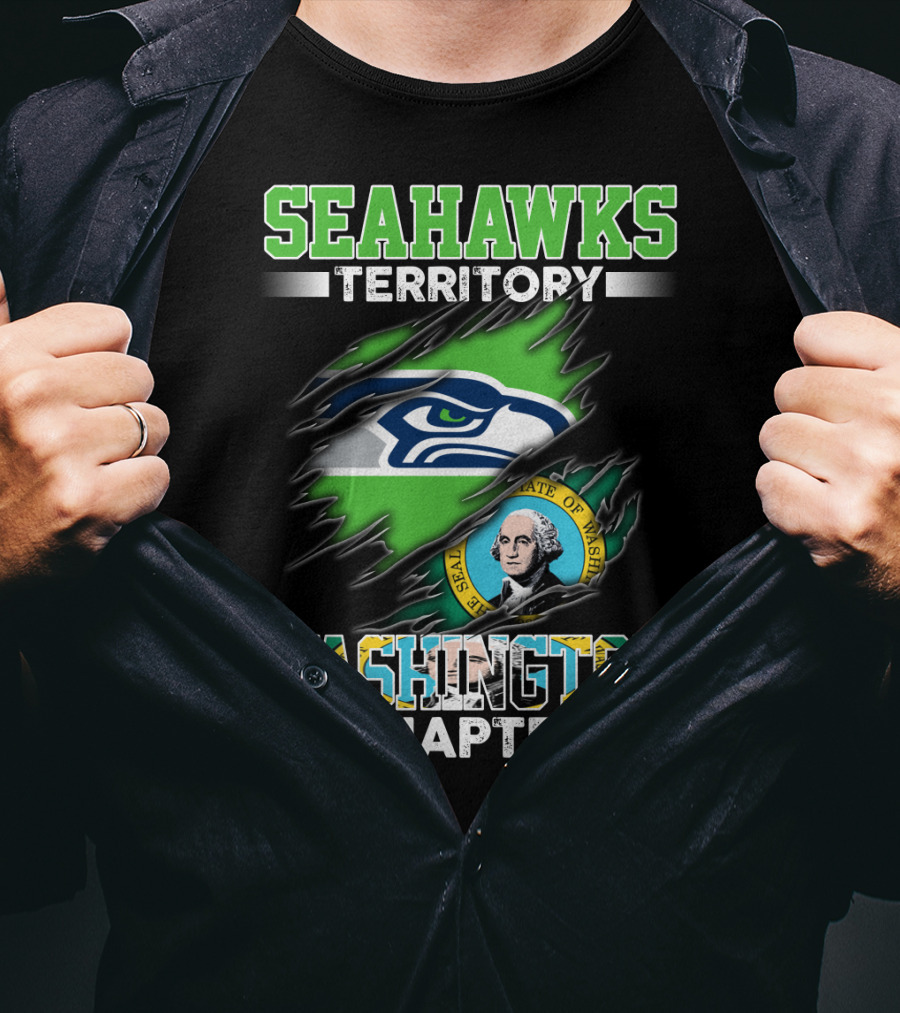 Seattle Seahawks Territory Washington Chapter T-Shirt