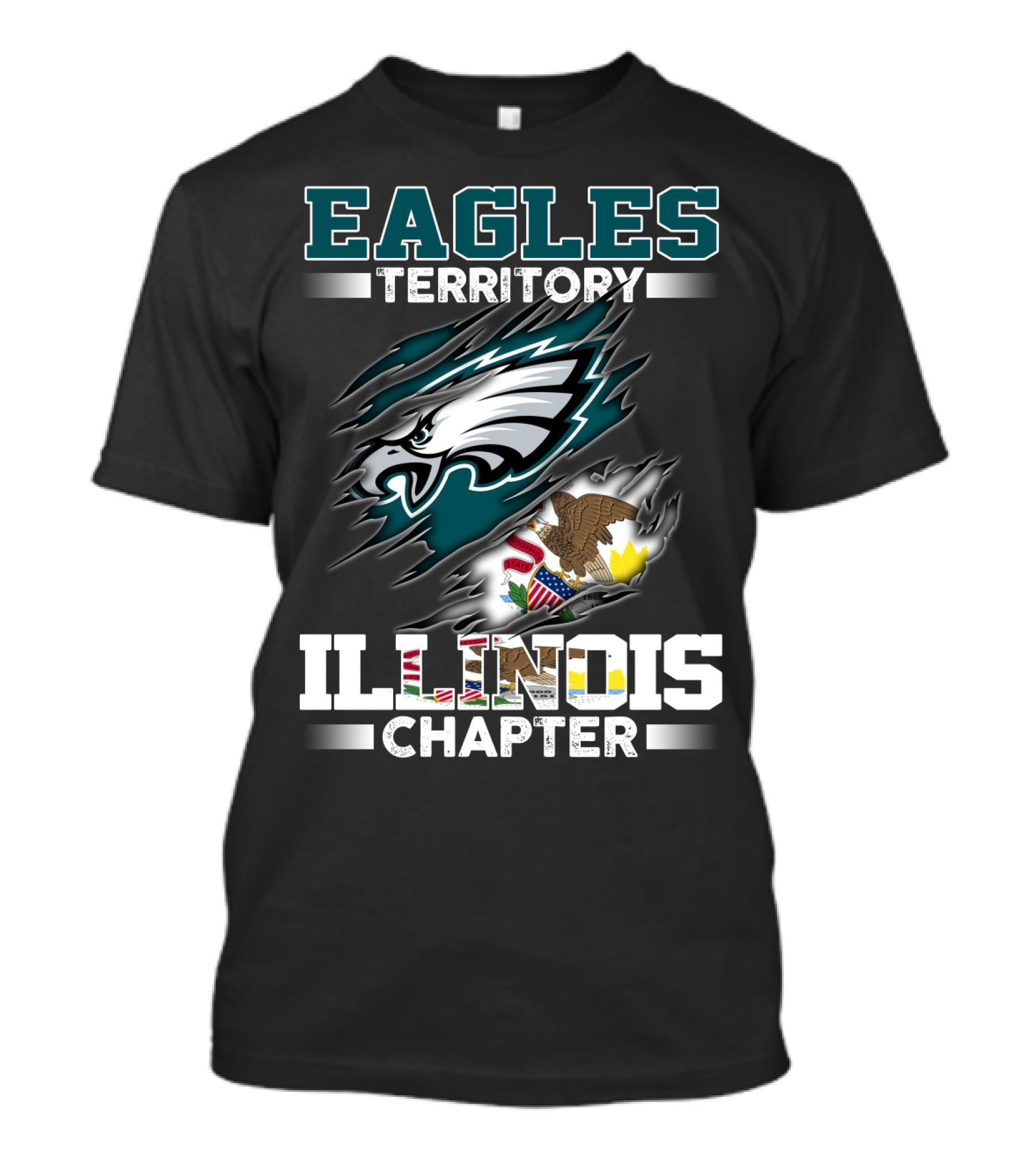 Eagles Territory Illinois Chapter T-Shirt