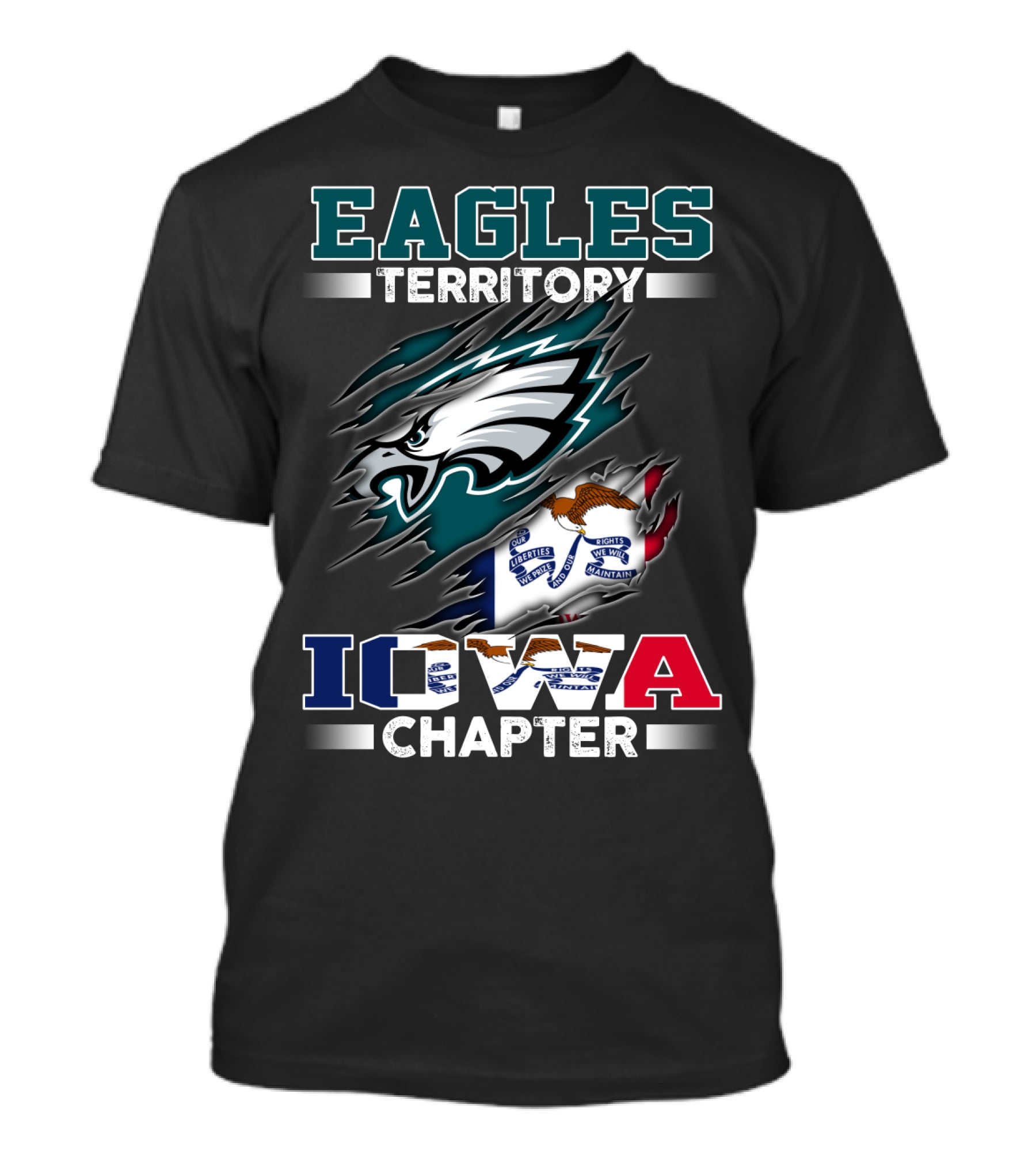 Eagles Territory Iowa Chapter T-Shirt
