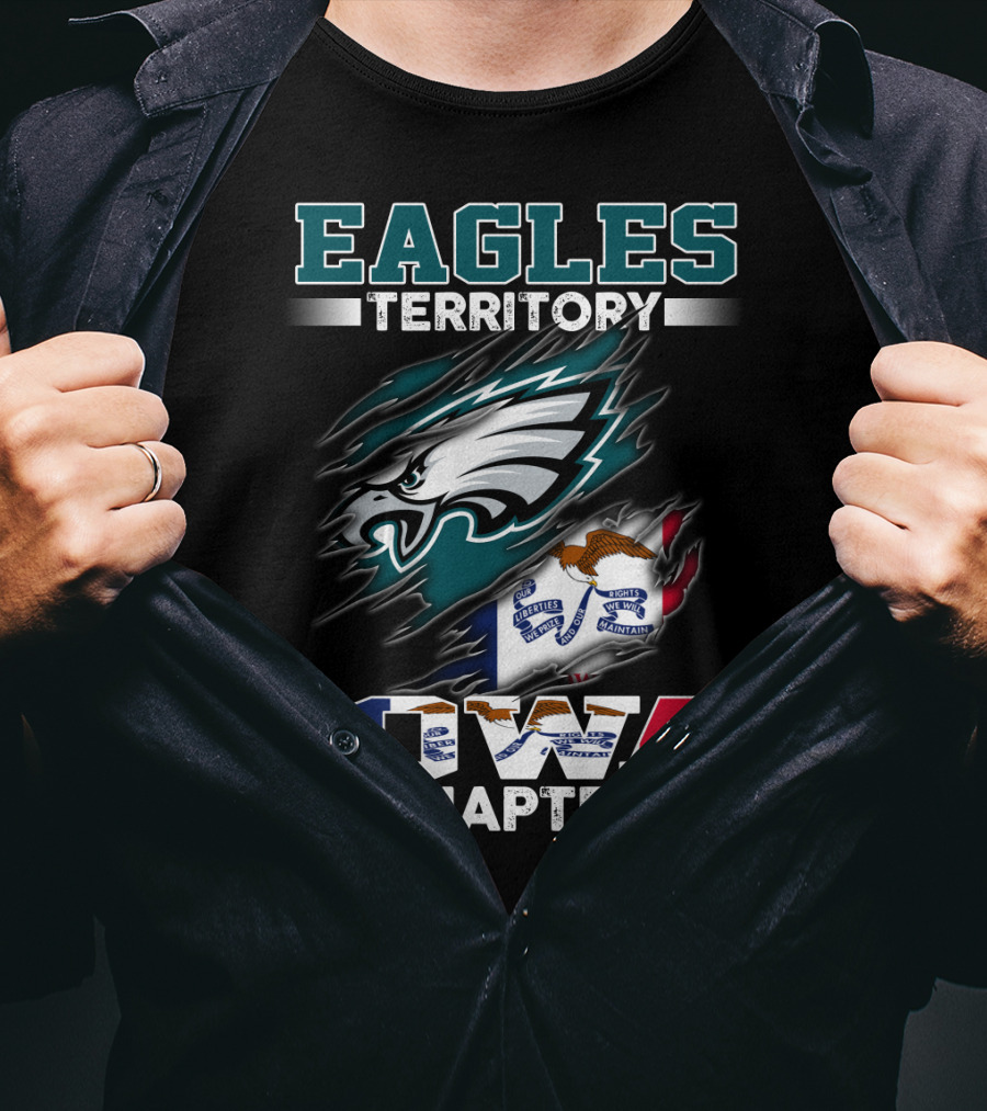 Eagles Territory Iowa Chapter T-Shirt