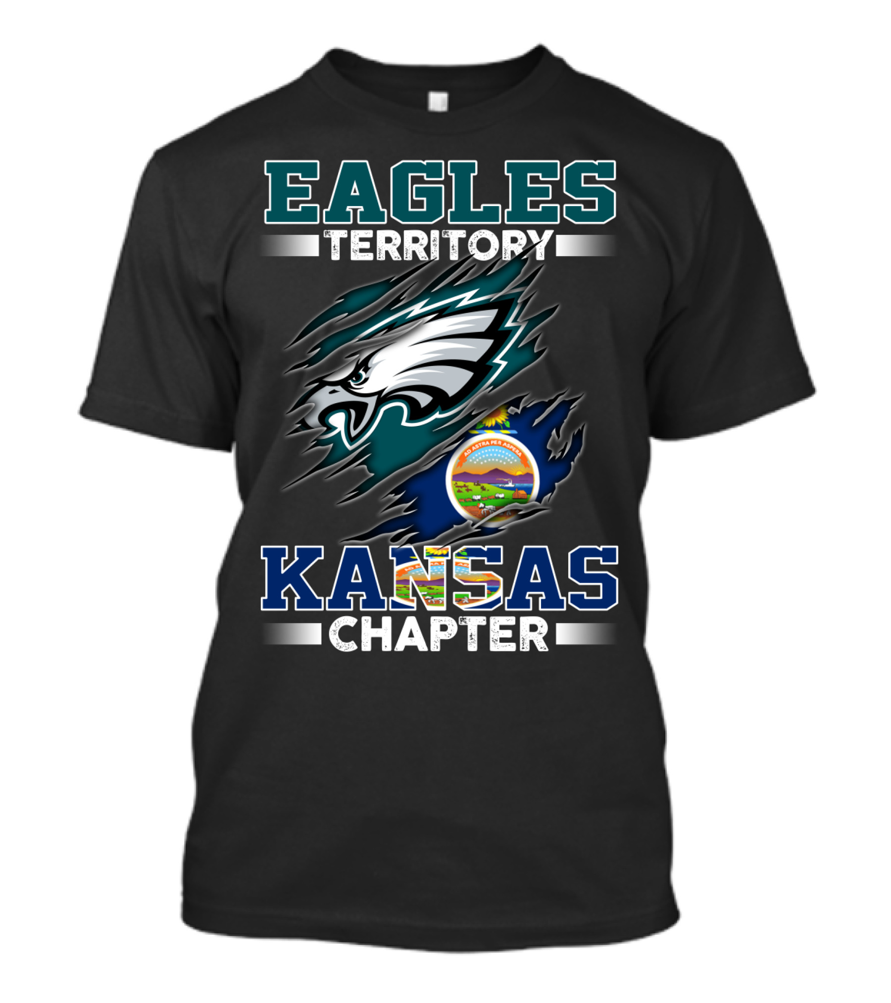 Eagles Territory Kansas Chapter T-Shirt