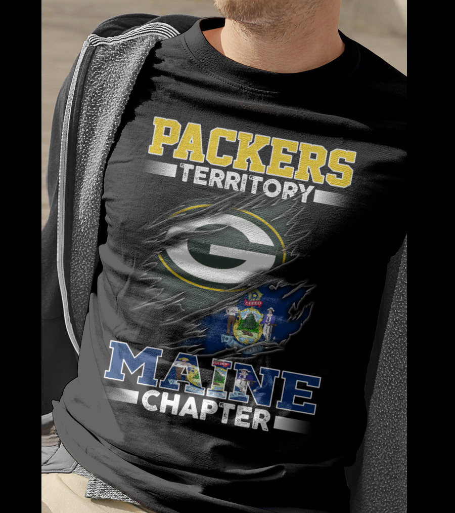 Packers Territory Green Bay Maine Chapter T-Shirt