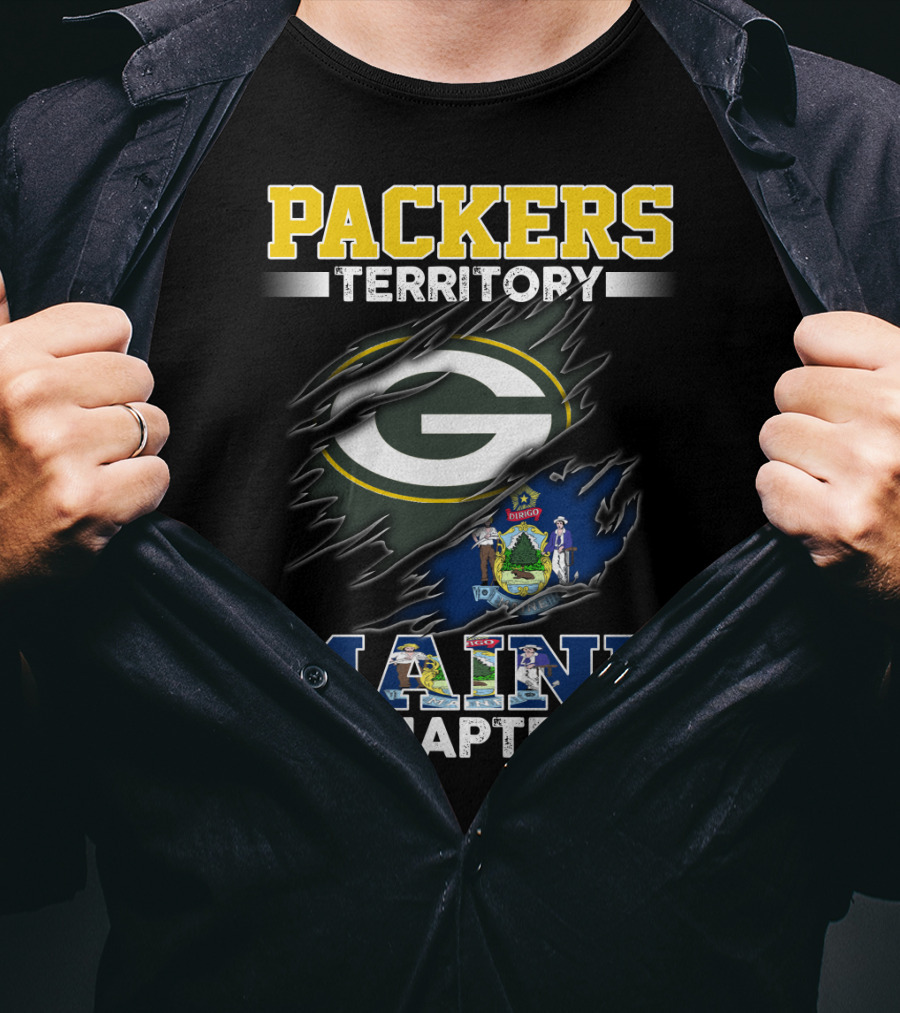 Packers Territory Green Bay Maine Chapter T-Shirt
