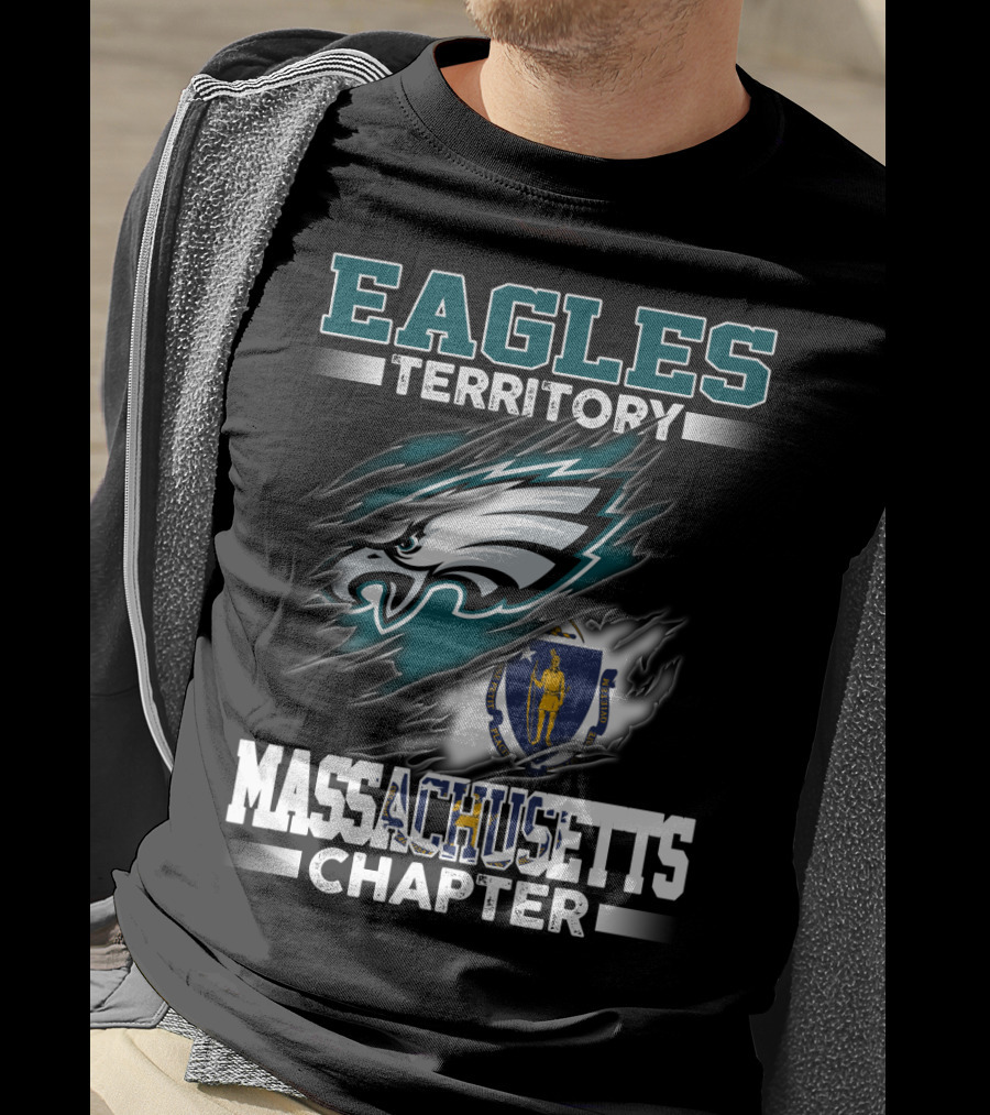 Eagles Territory Massachusetts Chapter Nfl Team Fan T-Shirt