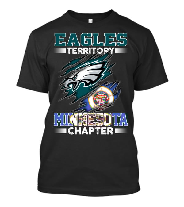 Eagles Territory Minnesota Chapter Flag T-Shirt