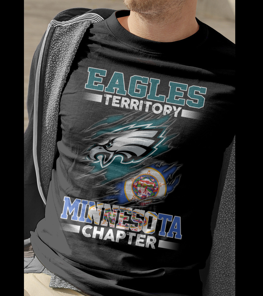 Eagles Territory Minnesota Chapter Flag T-Shirt