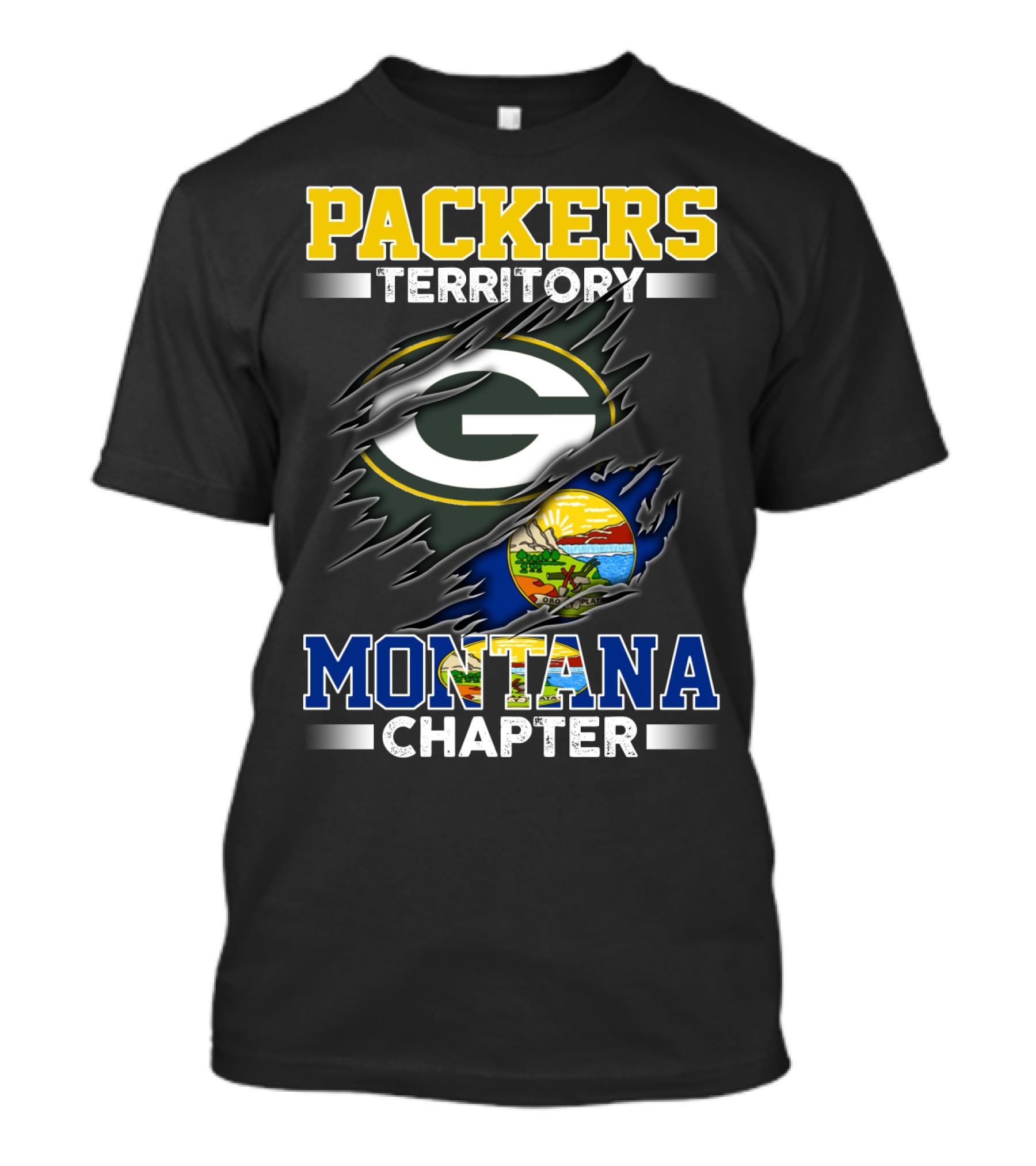Packers Territory Montana Chapter T-Shirt