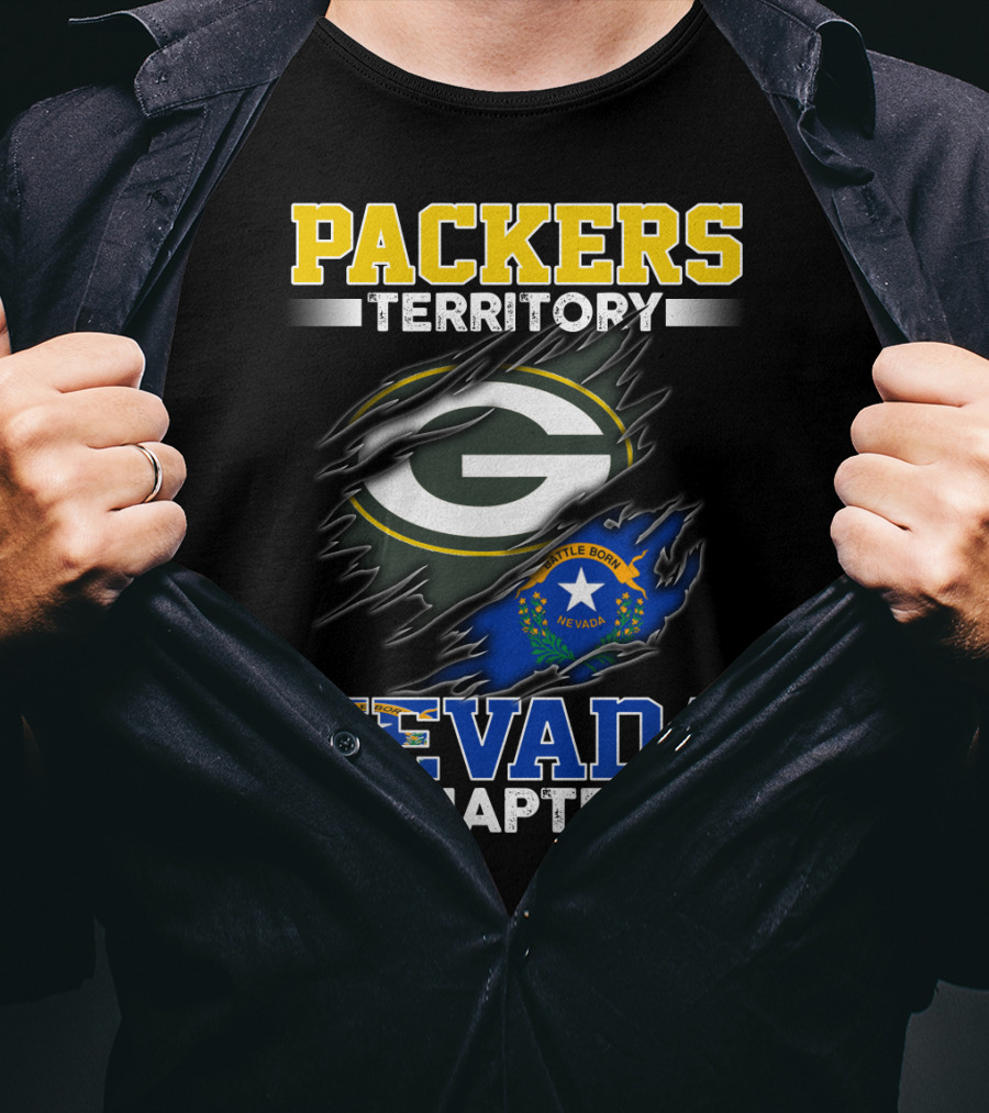 Packers Territory Nevada Chapter Battle Born T-Shirt