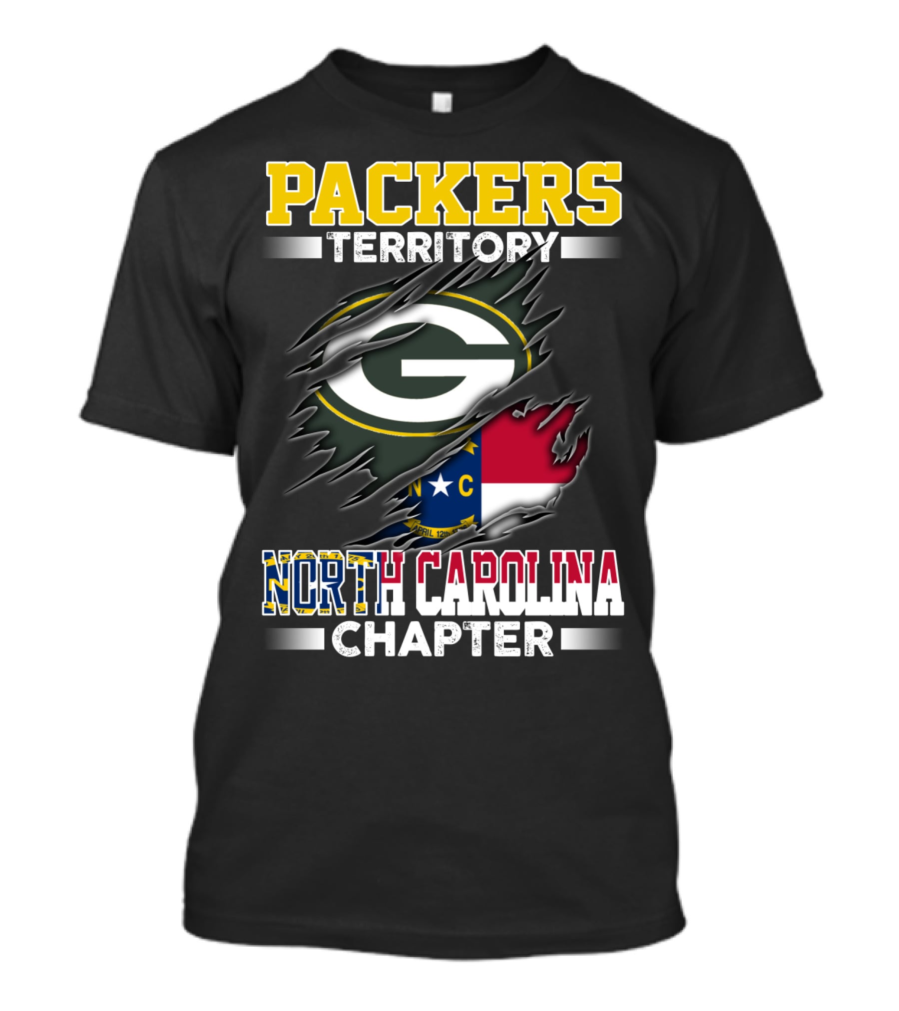 Packers Territory North Carolina Chapter T-Shirt