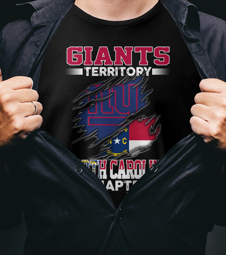 GIANTS Territory New York North Carolina Chapter T-Shirt
