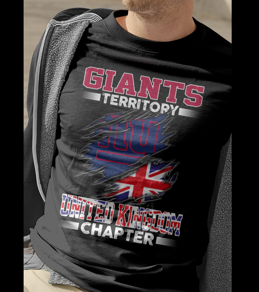GIANTS Territory NY Logo United Kingdom Chapter T-Shirt