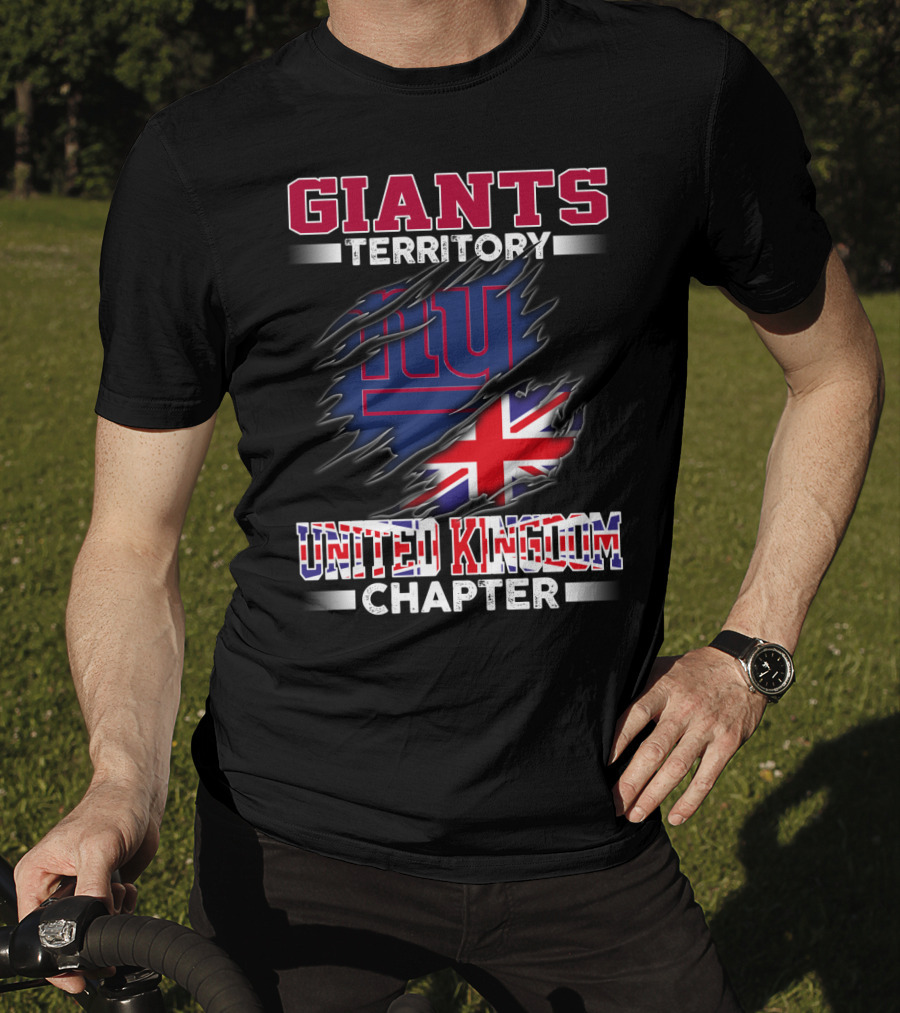 GIANTS Territory NY Logo United Kingdom Chapter T-Shirt