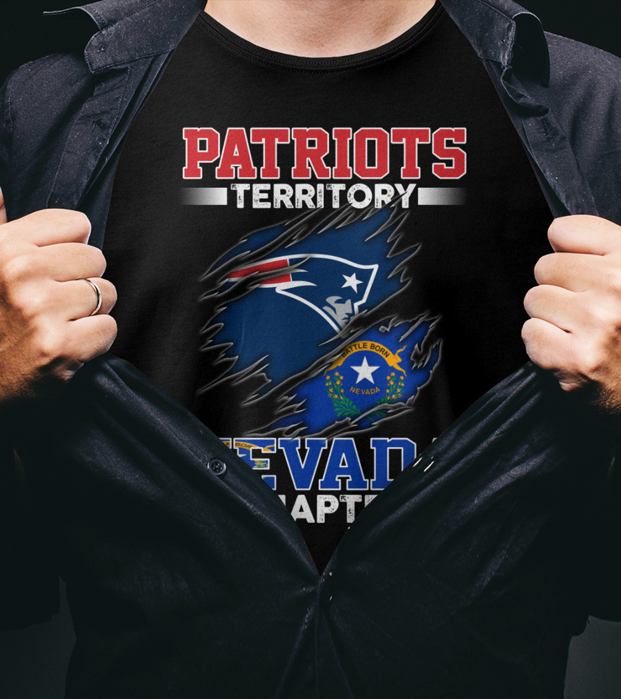 PATRIOTS TERRITORY NEVADA CHAPTER Battle Born T-Shirt