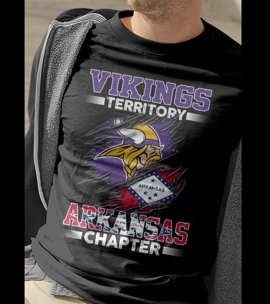 Vikings Territory Arkansas Chapter T-Shirt