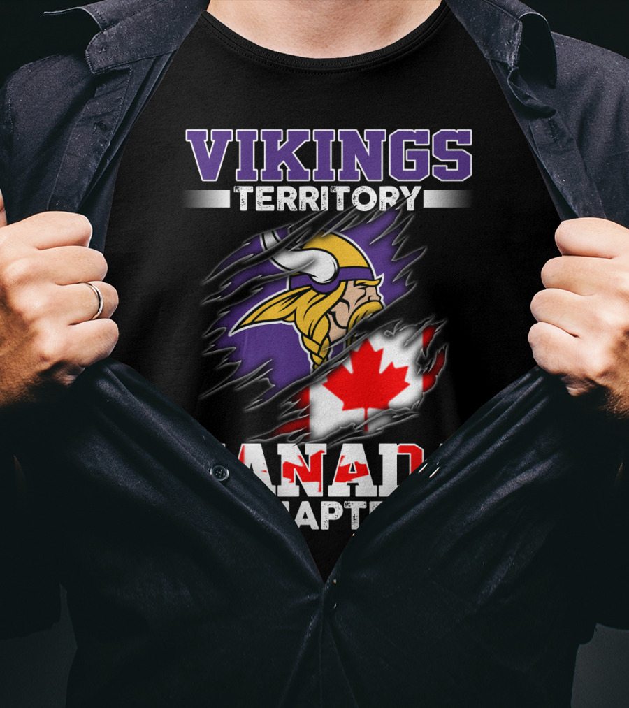 Vikings Territory Canada Chapter T-Shirt