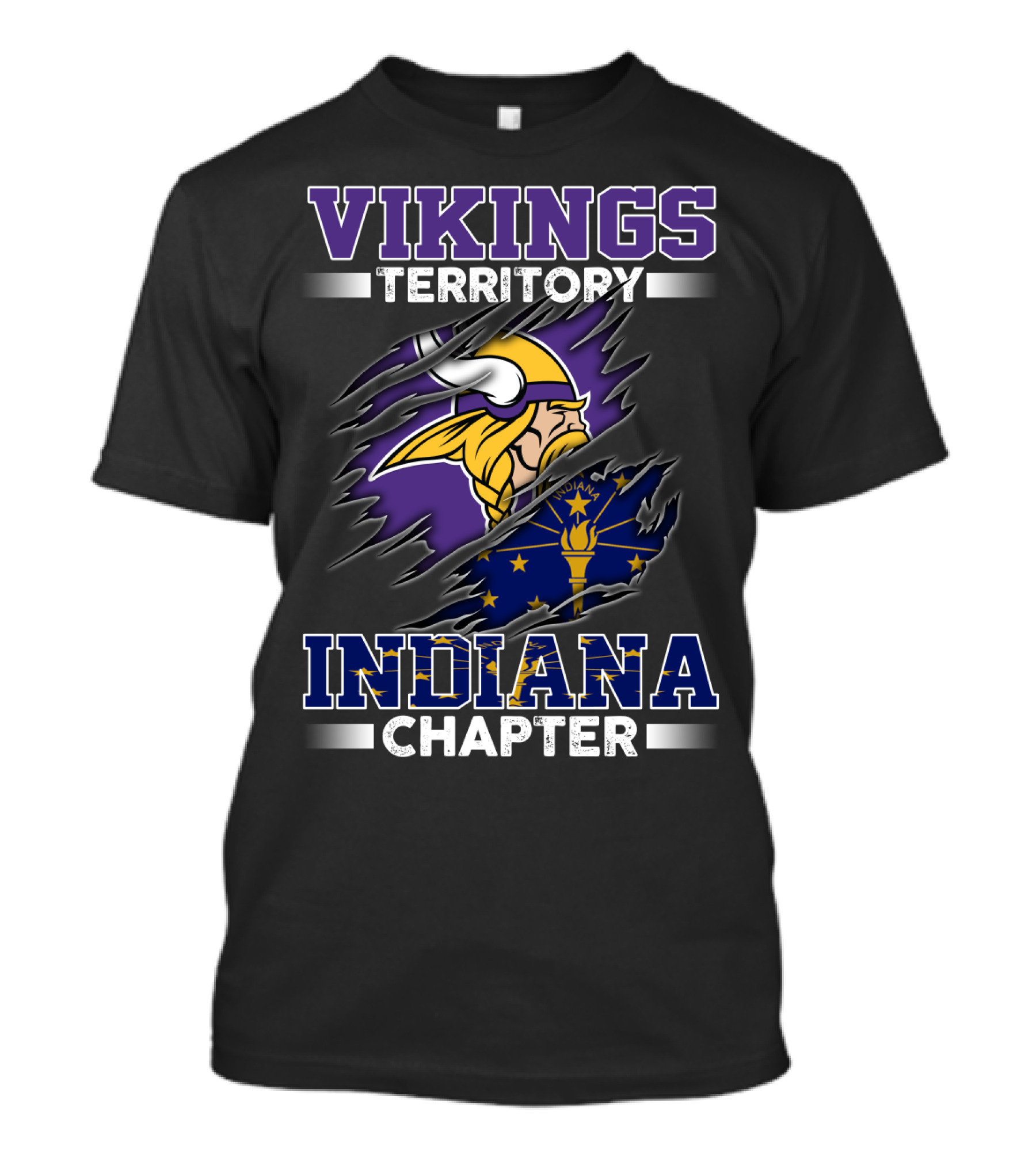 Vikings Territory Indiana Chapter T-Shirt