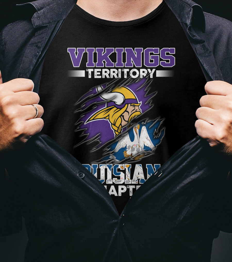 Vikings Territory Louisiana Chapter T-Shirt