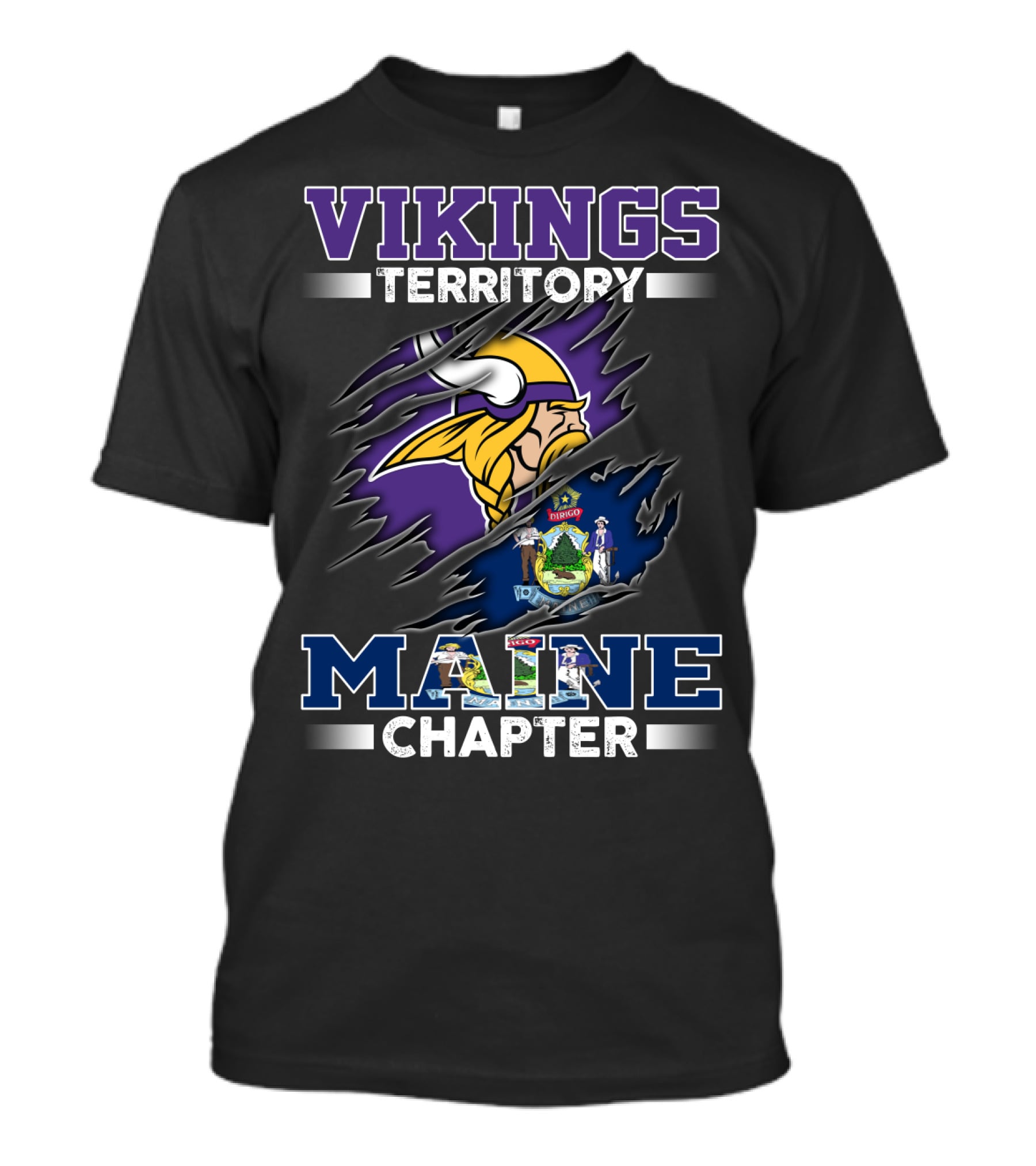 Vikings Territory Maine Chapter T-Shirt