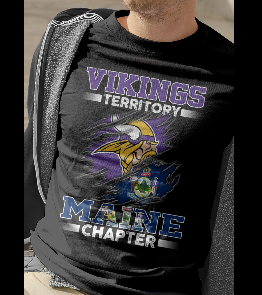 Vikings Territory Maine Chapter T-Shirt
