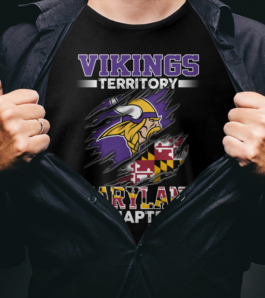 Vikings Territory Maryland Chapter T-Shirt