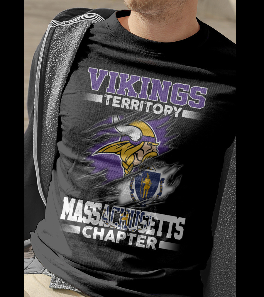 Vikings Territory Massachusetts Chapter T-Shirt