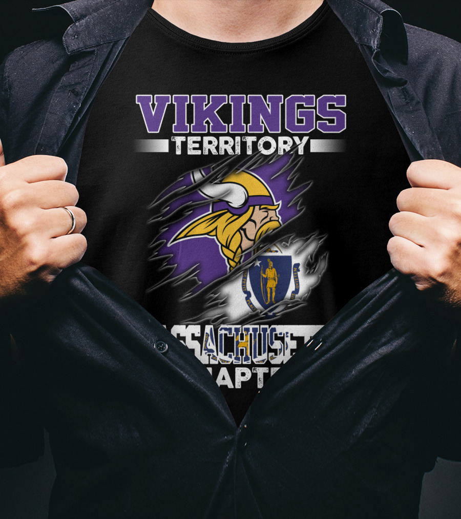 Vikings Territory Massachusetts Chapter T-Shirt