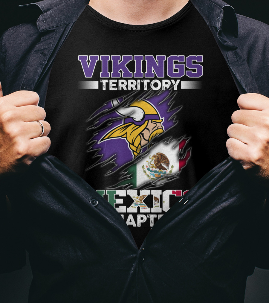 Vikings Territory Mexico Chapter T-Shirt