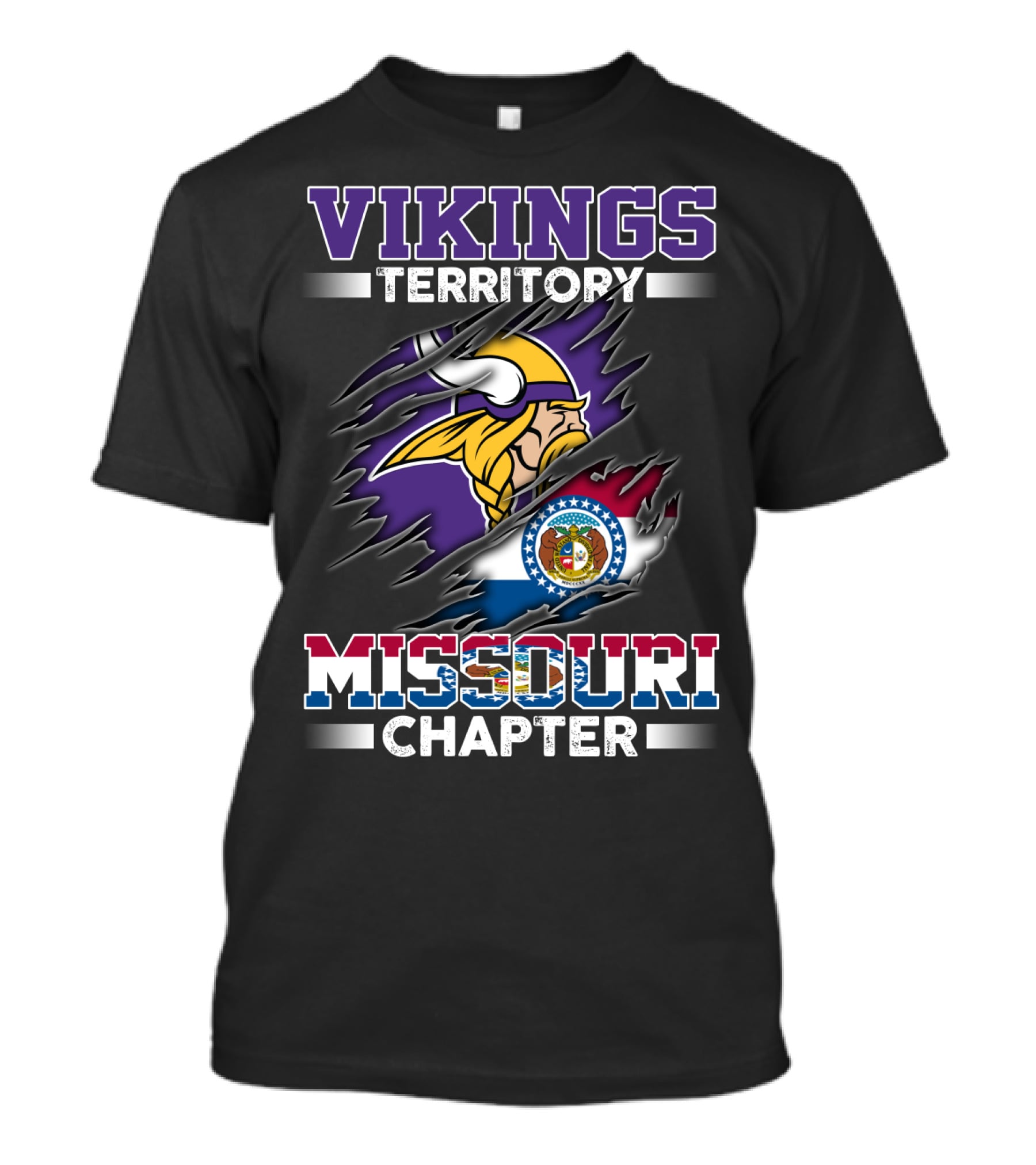 Vikings Territory Missouri Chapter T-Shirt