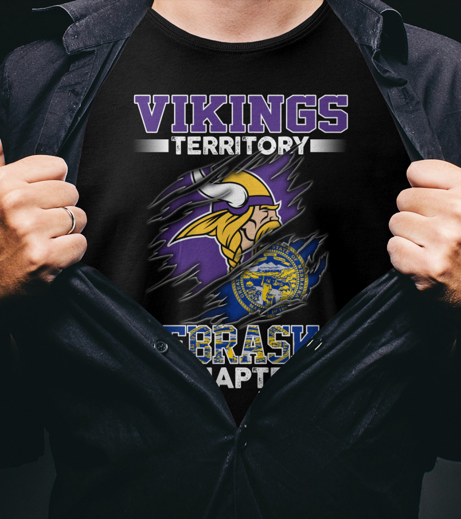 Vikings Territory Nebraska Chapter T-Shirt