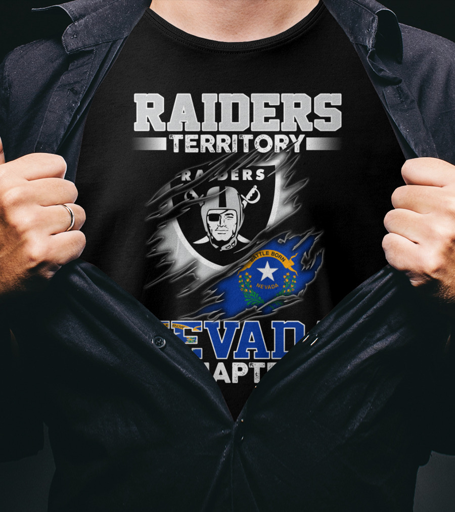 Raiders Territory Nevada Chapter Battle Born T-Shirt