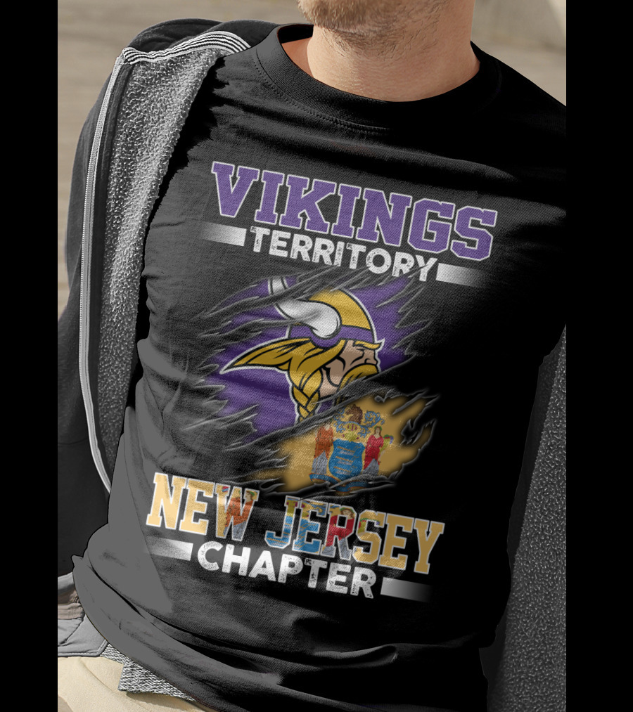 Vikings Territory New Jersey Chapter T-Shirt