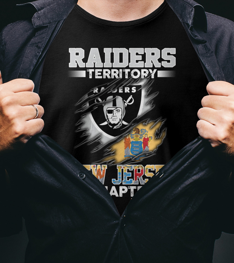 Raiders Territory New Jersey Chapter T-Shirt
