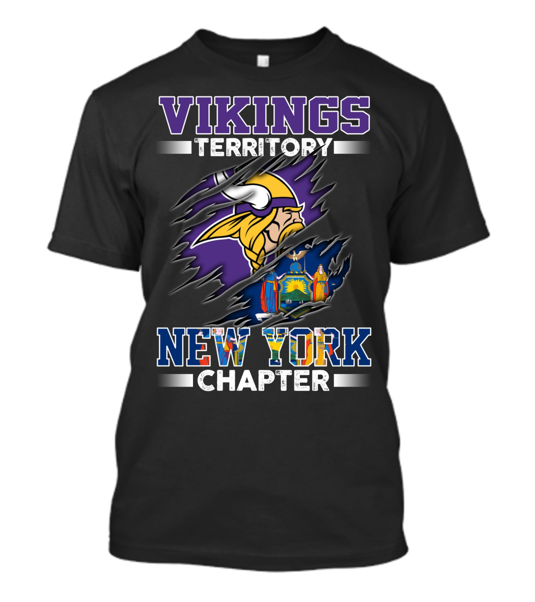 Vikings Territory New York Chapter T-Shirt