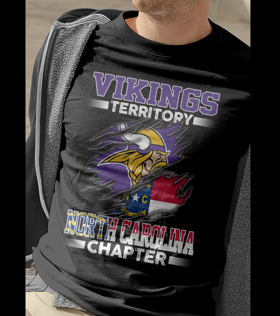 Vikings Territory North Carolina Chapter T-Shirt