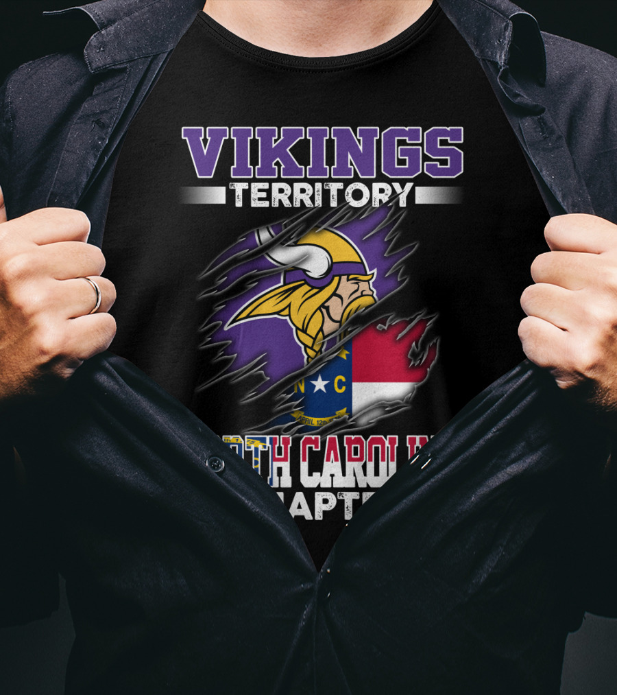 Vikings Territory North Carolina Chapter T-Shirt