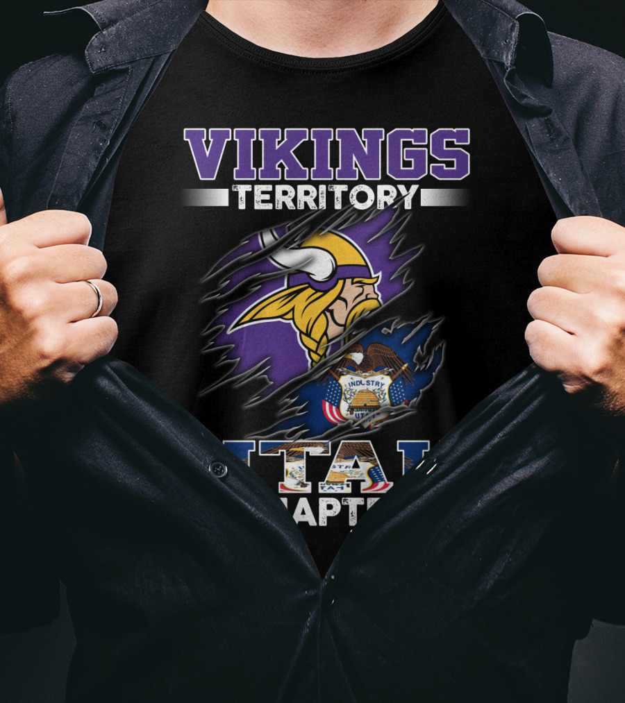 Vikings Territory Utah Chapter T-Shirt