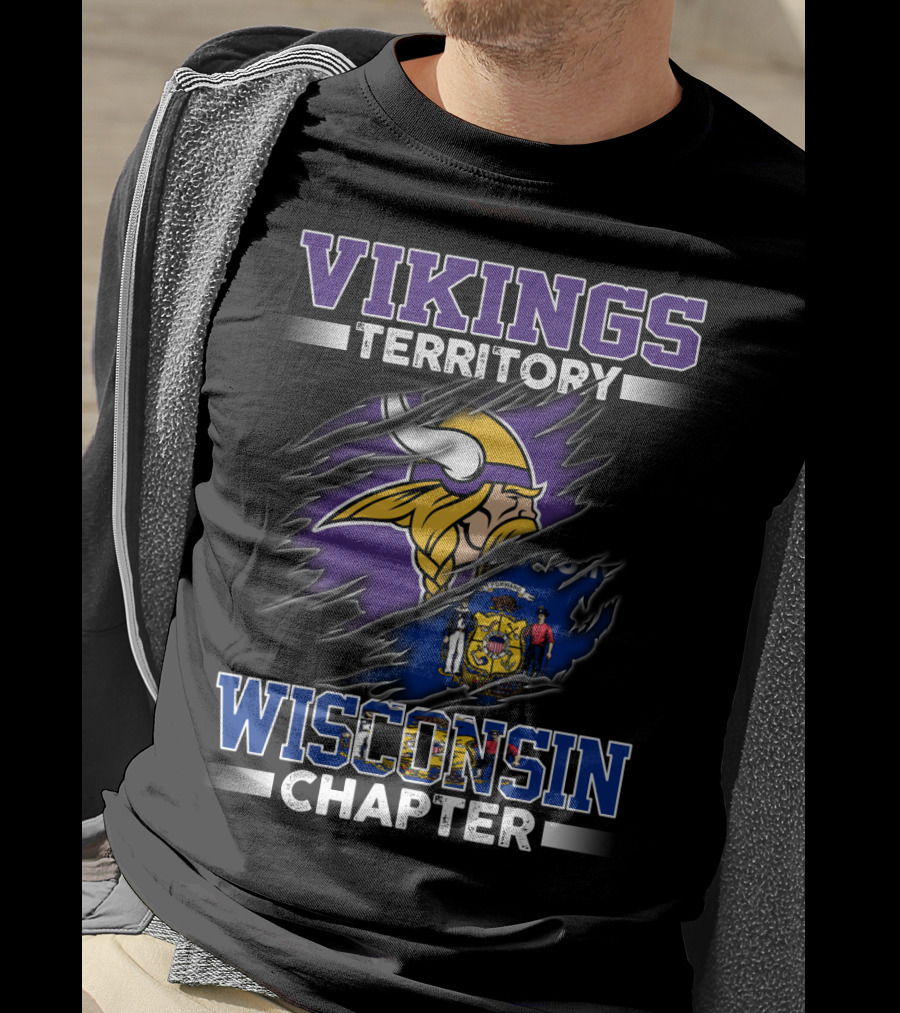 Vikings Territory Wisconsin Chapter T-Shirt