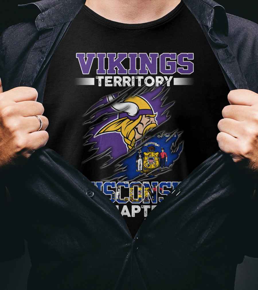 Vikings Territory Wisconsin Chapter T-Shirt